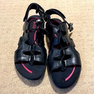 Ecco Bluma toggle sandals.